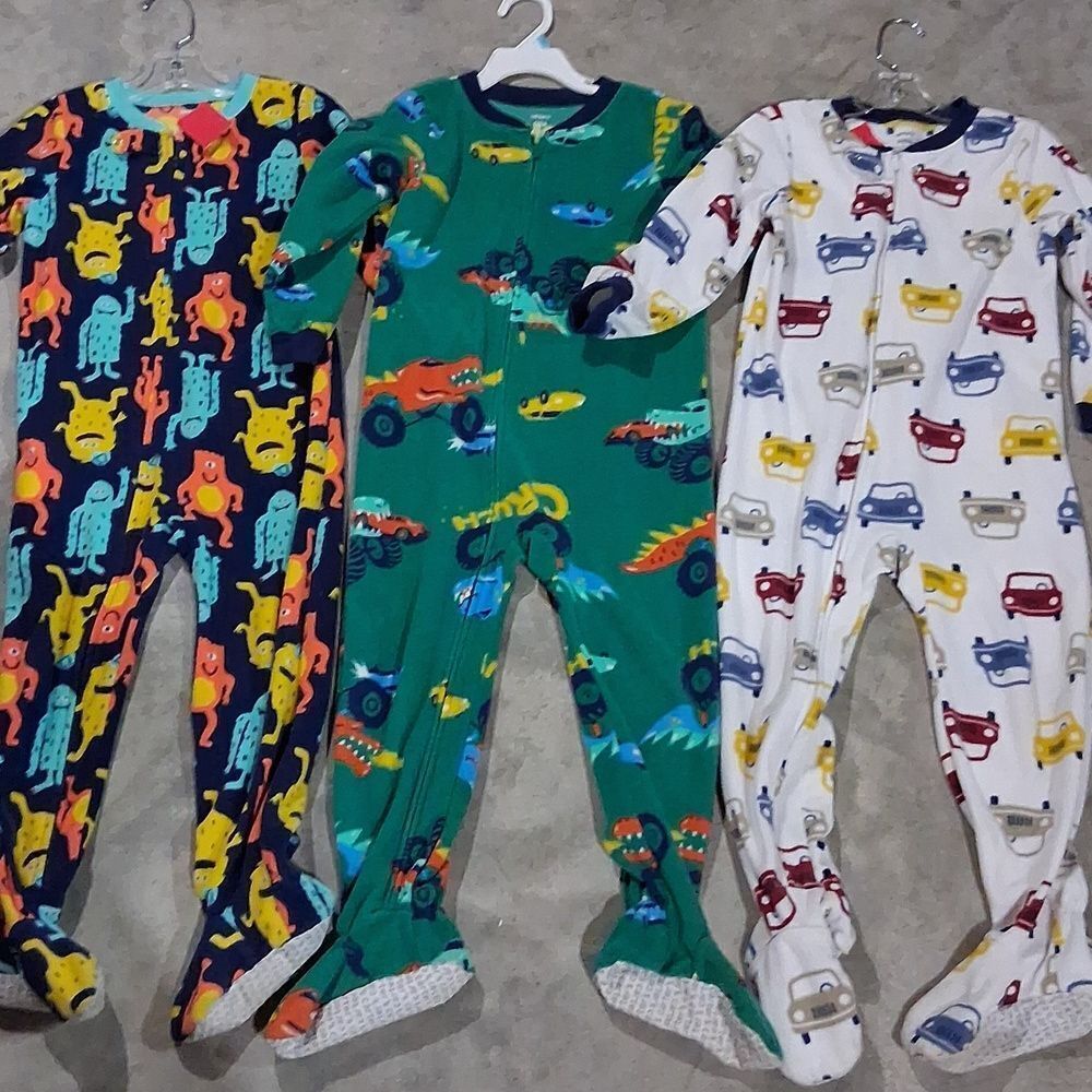 Carters, 5T, Footy‎ Pajamas